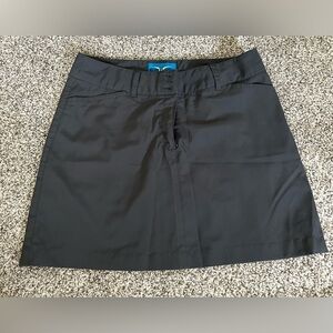 Women’s Liquid Yacht Wear Gray Mini Skort Skirt UPF 50 Size 6